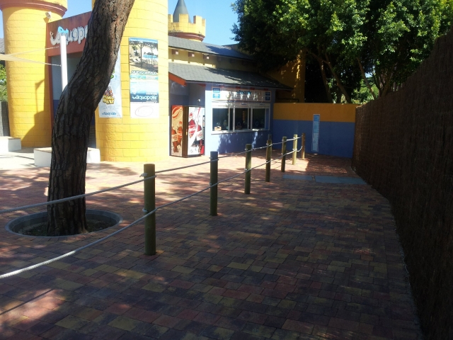 Acceso al parque